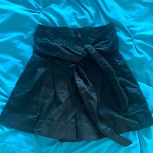Zara High Waist Black Shorts